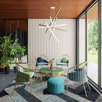Coastal Themed Dining Room
